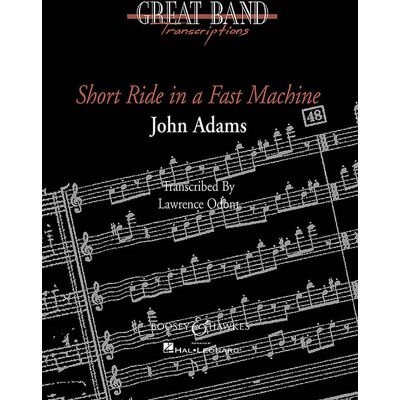 Great band transcriptions - qmb 568 - short ride in a fast machine - qmb 568. wind band. partition e - Publicité Great band transcriptions - qmb 568 - short ride in a fast machine - qmb 568. wind band. partition e - Publicité