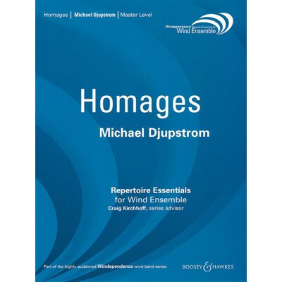 Homages concert band/harmonie/fanfare-partition+parties separees - Publicité Homages concert band/harmonie/fanfare-partition+parties separees - Publicité