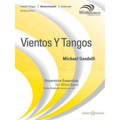 Vientos y tangos concert band/harmonie-partition+parties separees - Publicité Vientos y tangos concert band/harmonie-partition+parties separees - Publicité