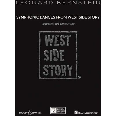 Symphonic dances from west side story concert band/harmonie-partition+parties separees - Publicité Symphonic dances from west side story concert band/harmonie-partition+parties separees - Publicité