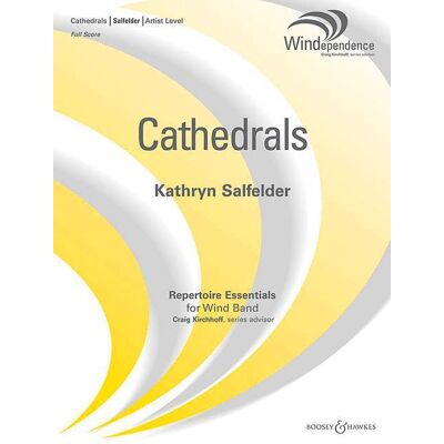Cathedrals concert band/harmonie/fanfare-partition+parties separees - Publicité Cathedrals concert band/harmonie/fanfare-partition+parties separees - Publicité