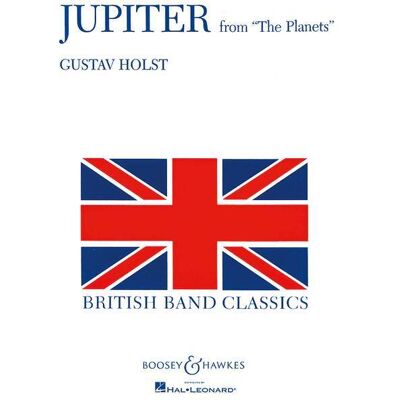 Jupiter (from the planets) concert band/harmonie/fanfare-partition+parties separees - Publicité Jupiter (from the planets) concert band/harmonie/fanfare-partition+parties separees - Publicité