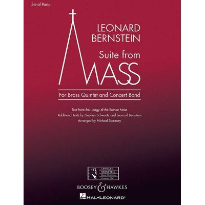 Suite from mass concert band/harmonie/fanfare-partition+parties separees - Publicité Suite from mass concert band/harmonie/fanfare-partition+parties separees - Publicité