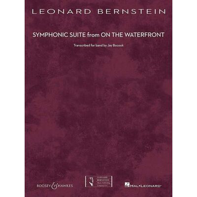 Symphonic suite from on the waterfront concert band/harmonie/fanfare-partition+parties separees - Publicité Symphonic suite from on the waterfront concert band/harmonie/fanfare-partition+parties separees - Publicité