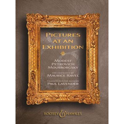 Pictures at an exhibition concert band/harmonie/fanfare-partition+parties separees - Publicité Pictures at an exhibition concert band/harmonie/fanfare-partition+parties separees - Publicité