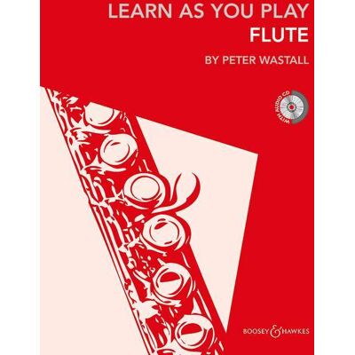 ART Peter wastall : learn as you play flute - recueil + cd - Publicité ART Peter wastall : learn as you play flute - recueil + cd - Publicité