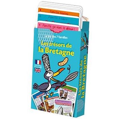 - PAS DE MARQUE - LES TRESORS DE LA BRETAGNE JEU DES 7 FAMILLES - Publicité - PAS DE MARQUE - LES TRESORS DE LA BRETAGNE JEU DES 7 FAMILLES - Publicité