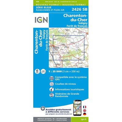 - PAS DE MARQUE - 2426Sb Charenton-Du-Cher/Valigny/Foret De Troncais - Publicité - PAS DE MARQUE - 2426Sb Charenton-Du-Cher/Valigny/Foret De Troncais - Publicité