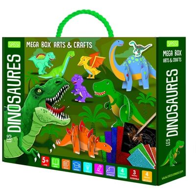 Méga box arts & crafts : Les dinosaures - Publicité Méga box arts & crafts : Les dinosaures - Publicité