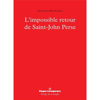 L'impossible retour de Saint-John Perse - Publicité L'impossible retour de Saint-John Perse - Publicité