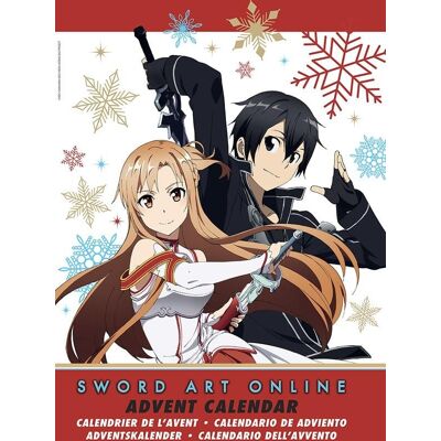 Sword Art Online le calendrier de l'avent officiel - Publicité Sword Art Online le calendrier de l'avent officiel - Publicité