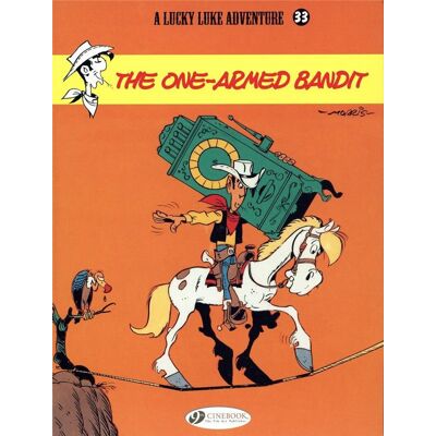 Lucky Luke - tome 33 The one armed bandit - Publicité Lucky Luke - tome 33 The one armed bandit - Publicité