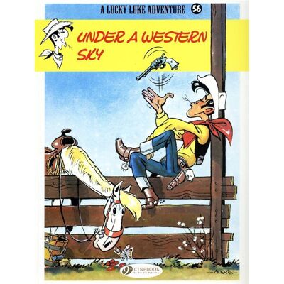Lucky Luke - tome 56 Under a western sky - Publicité Lucky Luke - tome 56 Under a western sky - Publicité