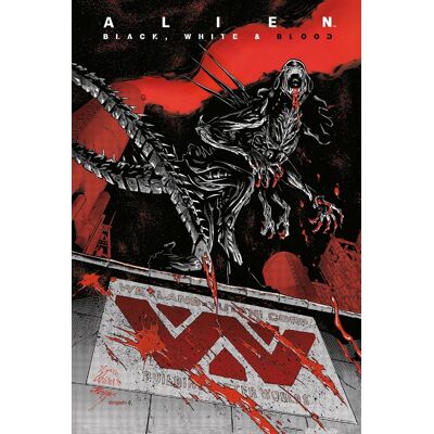 - PAS DE MARQUE - Alien : Black White & Blood - Publicité - PAS DE MARQUE - Alien : Black White & Blood - Publicité