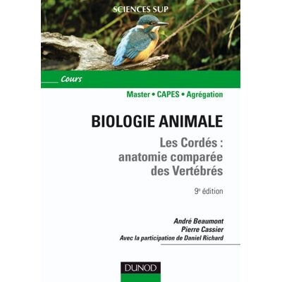 - PAS DE MARQUE - Biologie animale - Les Cordés - 9ème édition - Anatomie comparée des vertébrés - Publicité - PAS DE MARQUE - Biologie animale - Les Cordés - 9ème édition - Anatomie comparée des vertébrés - Publicité