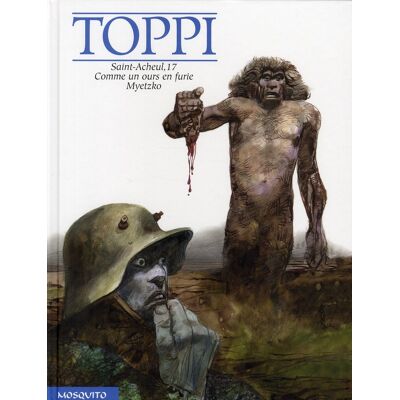 Saint-Acheul, 17 - comme un ours en furie - Myetzko - Publicité Saint-Acheul, 17 - comme un ours en furie - Myetzko - Publicité