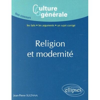 Religion et modernité - Publicité Religion et modernité - Publicité