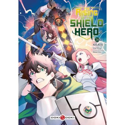 The rising of the shield hero Tome 28 - Publicité The rising of the shield hero Tome 28 - Publicité
