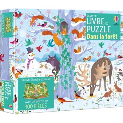 Livre et puzzle : Dans la forêt - Publicité Livre et puzzle : Dans la forêt - Publicité