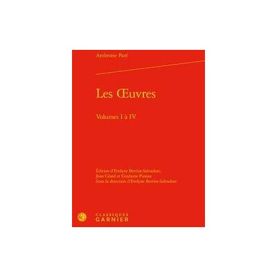 Les oeuvres t.1 à 4 - Publicité Les oeuvres t.1 à 4 - Publicité
