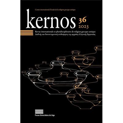 Kernos n.36 - Publicité Kernos n.36 - Publicité