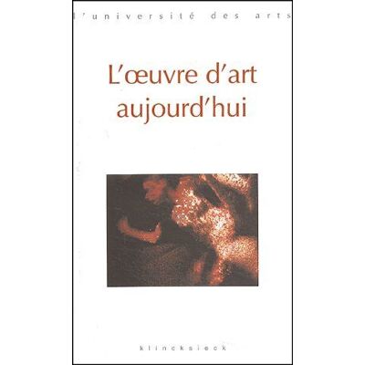 L'oeuvre d'art aujourd'hui - Publicité L'oeuvre d'art aujourd'hui - Publicité