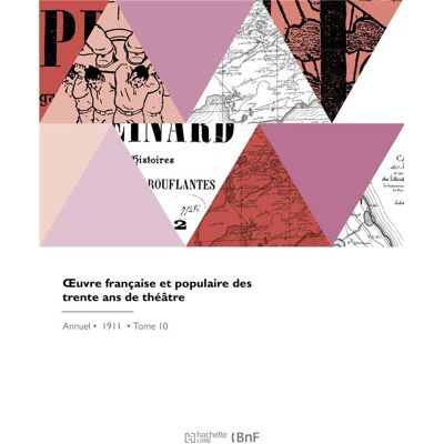 ART Oeuvre francaise et populaire des trente ans de theatre - Publicité ART Oeuvre francaise et populaire des trente ans de theatre - Publicité