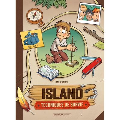 Island - Techniques de survie - tome 01 - Publicité Island - Techniques de survie - tome 01 - Publicité