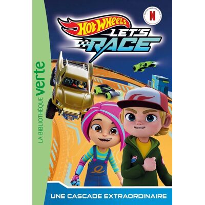 Hot Wheels Let's race Tome 6 : Une cascade extraordinaire - Publicité Hot Wheels Let's race Tome 6 : Une cascade extraordinaire - Publicité