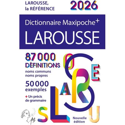 - PAS DE MARQUE - Dictionnaire Maxipoche+ Larousse (édition 2026) - Publicité - PAS DE MARQUE - Dictionnaire Maxipoche+ Larousse (édition 2026) - Publicité