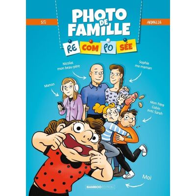 Photo de famille (recomposée) Tome 1 - Publicité Photo de famille (recomposée) Tome 1 - Publicité