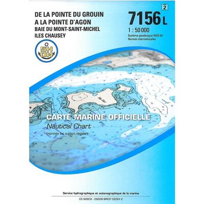 Cartes Marines Plastimo - Pointe Du Grouin - 84x120cm - Publicité Cartes Marines Plastimo - Pointe Du Grouin - 84x120cm - Publicité
