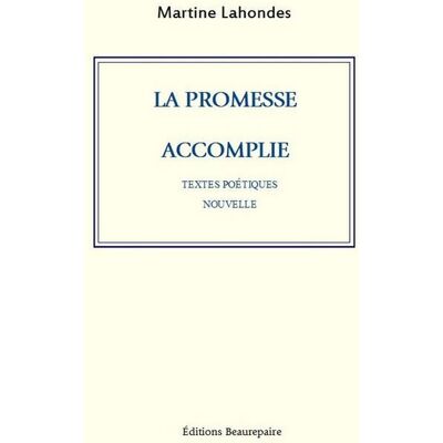 La promesse accomplie - Publicité La promesse accomplie - Publicité