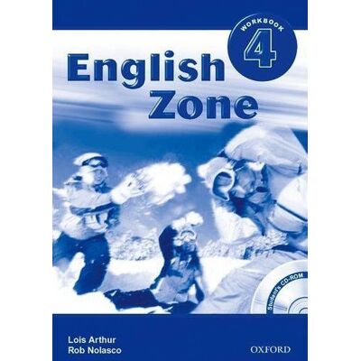 ENGLISH ZONE 4: WORKBOOK WITH CD-ROM PACK - Publicité ENGLISH ZONE 4: WORKBOOK WITH CD-ROM PACK - Publicité