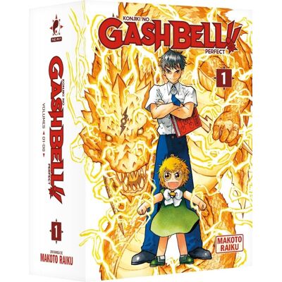 - PAS DE MARQUE - Gash bell!! - perfect edition : coffret vol.1 : Tomes 1 à 8 - Publicité - PAS DE MARQUE - Gash bell!! - perfect edition : coffret vol.1 : Tomes 1 à 8 - Publicité