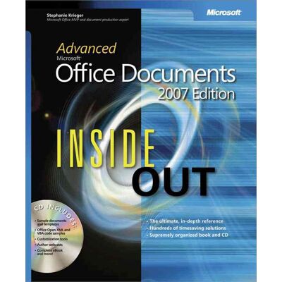 Advanced microsoft office documents 2007 edition inside out - Publicité Advanced microsoft office documents 2007 edition inside out - Publicité