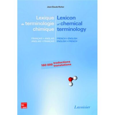 Lexique de chimie - anglais-français - français-anglais - Publicité Lexique de chimie - anglais-français - français-anglais - Publicité