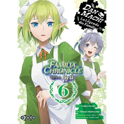 DanMachi : familia chronicle : épisode Ryu Tome 6 - Publicité DanMachi : familia chronicle : épisode Ryu Tome 6 - Publicité