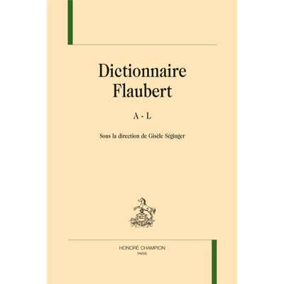 Dictionnaire Flaubert - Publicité Dictionnaire Flaubert - Publicité