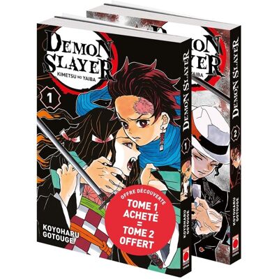Demon slayer : Tome 1 et 2 - Publicité Demon slayer : Tome 1 et 2 - Publicité