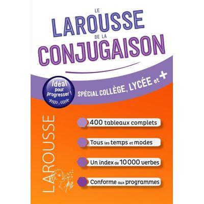 - PAS DE MARQUE - Le Larousse de la conjugaison - Publicité - PAS DE MARQUE - Le Larousse de la conjugaison - Publicité