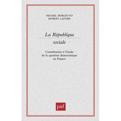 - PAS DE MARQUE - La république sociale - contribution à l'étude de la question démocratique en France - Publicité - PAS DE MARQUE - La république sociale - contribution à l'étude de la question démocratique en France - Publicité