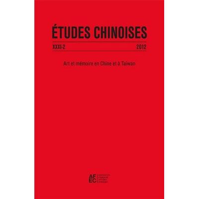 Etudes chinoises 31-2 - Publicité Etudes chinoises 31-2 - Publicité