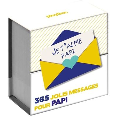 Mini calendrier - 365 jolis messages pour Papi - Publicité Mini calendrier - 365 jolis messages pour Papi - Publicité