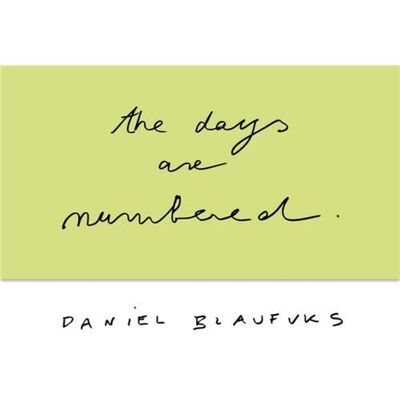 ART The days are numbered (2023) - Publicité ART The days are numbered (2023) - Publicité