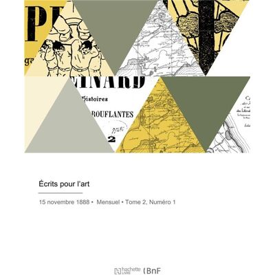 Écrits pour l'art - Publicité Écrits pour l'art - Publicité