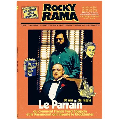 ART Rockyrama n.36 : le parrain : 50 ans de règne - Publicité ART Rockyrama n.36 : le parrain : 50 ans de règne - Publicité