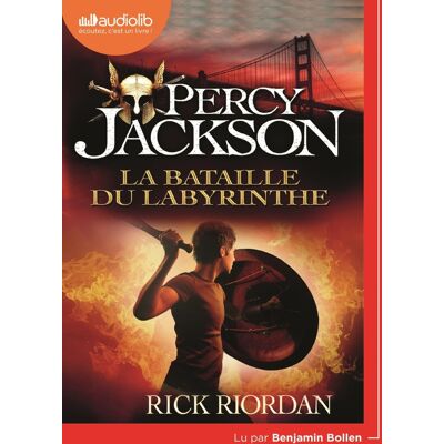 Percy Jackson Tome 4 : la bataille du labyrinthe - Publicité Percy Jackson Tome 4 : la bataille du labyrinthe - Publicité
