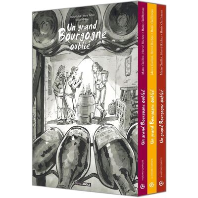 Un grand Bourgogne oublié : coffret Tomes 1 à 3 - Publicité Un grand Bourgogne oublié : coffret Tomes 1 à 3 - Publicité