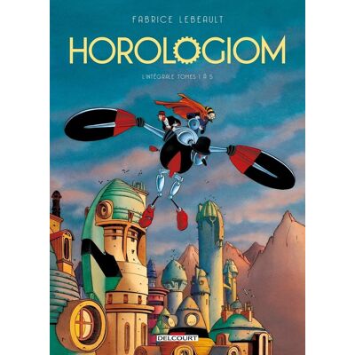 Horologiom : Intégrale vol.1 : Tomes 1 à 5 - Publicité Horologiom : Intégrale vol.1 : Tomes 1 à 5 - Publicité